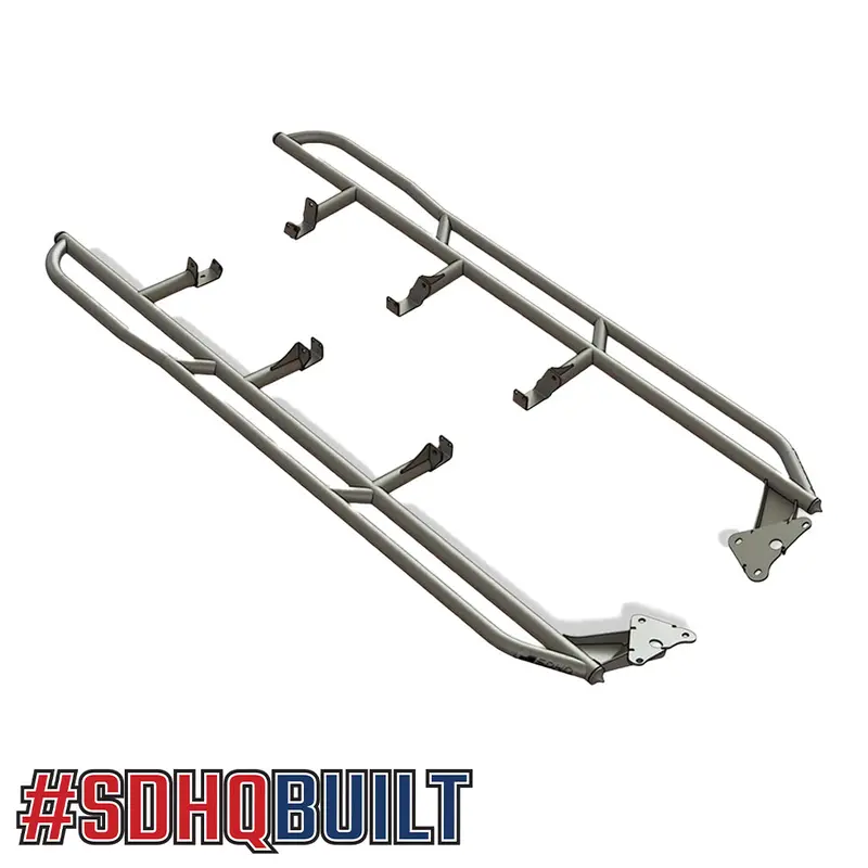 '22-Current Toyota Tundra Sdhq Built Rock Sliders 1