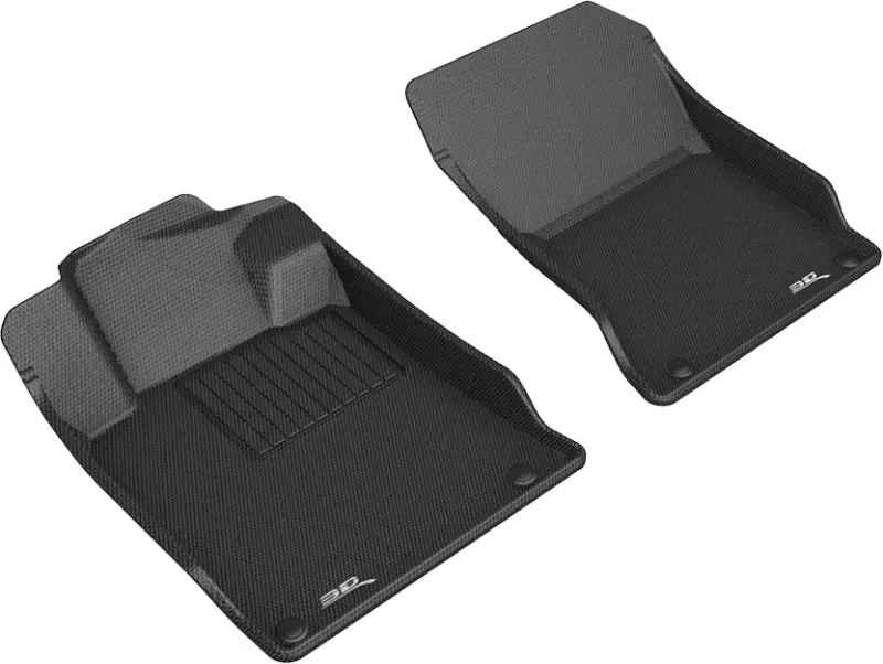 3D Maxpider 2019-2019 Nissan Altima Kagu 1St Row Floormat - Black 1