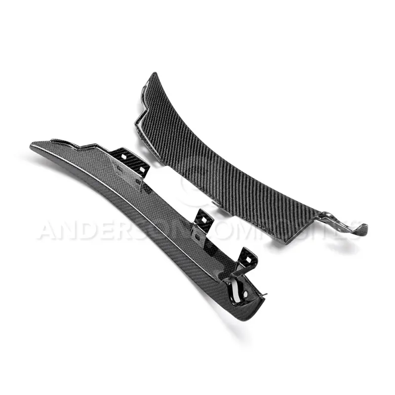 Anderson Composites Front Splash Guards For 2015–2017 Ford Shelby Gt350 1