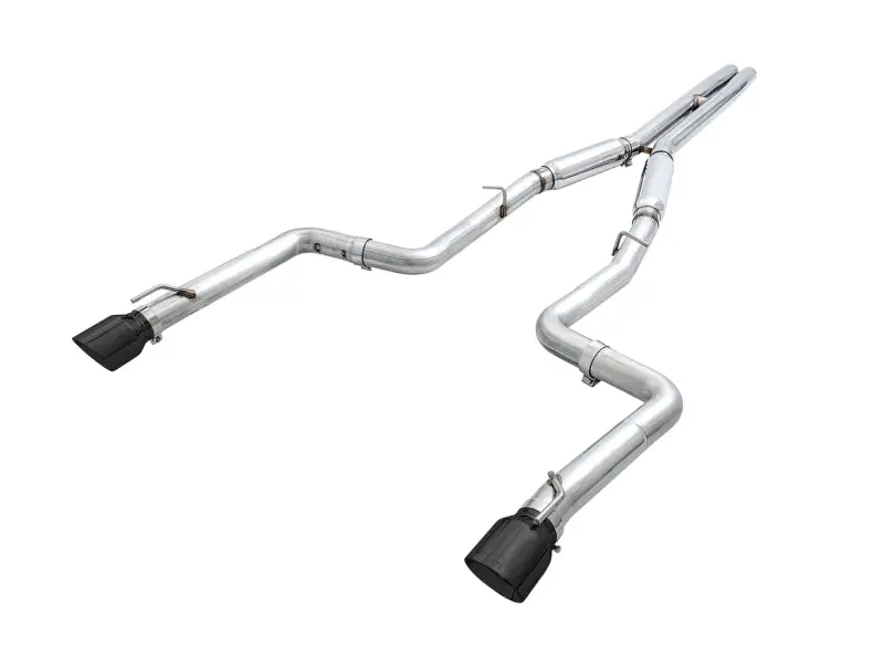 Awe Tuning Track Edition Exhaust For 2015+ Dodge Charger (6.4L/6.2L Supercharged) – Diamond Black Tips 1
