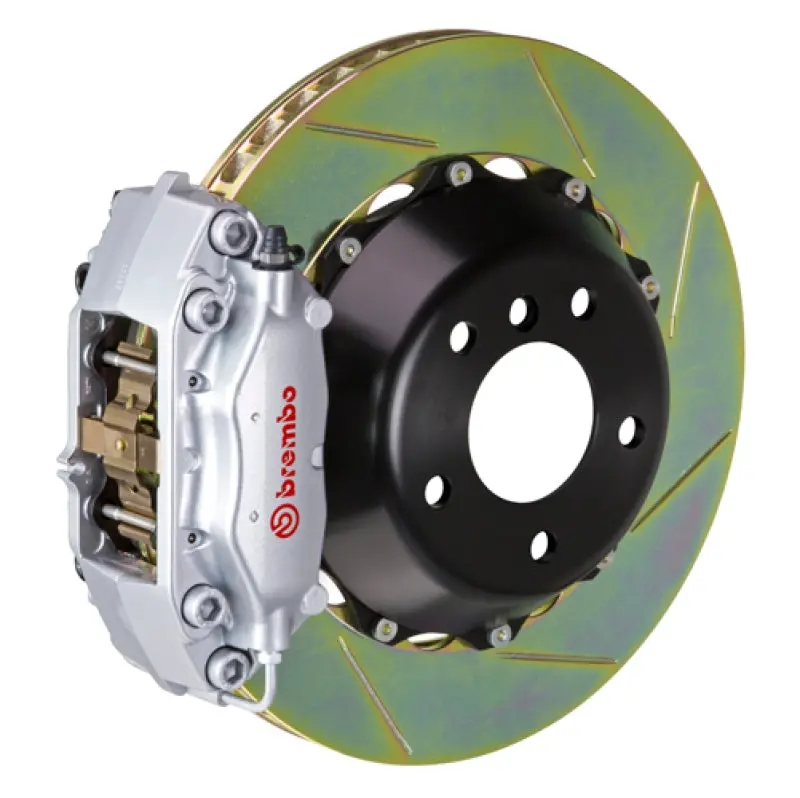 Brembo Gt Big Brake Kit For 2005–2008 Bmw 7-Series (Post-March 2005) – Rear, 4-Piston Calipers, 345X28Mm Slotted Two-Piece Rotors 1