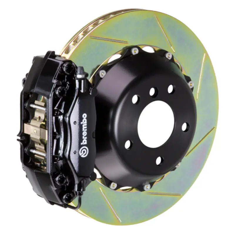 Brembo Gt Big Brake Kit Rear Rotors For Porsche Cayman (2005–2012) – 345X28Mm Two-Piece Slotted Rotors 1
