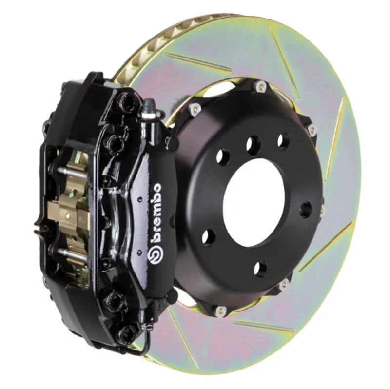 Brembo Gt Big Brake Kit – Rear Slotted Two-Piece Rotors (328X28Mm) For Mercedes-Benz Sl500/Sl550 (2003–2012) 1