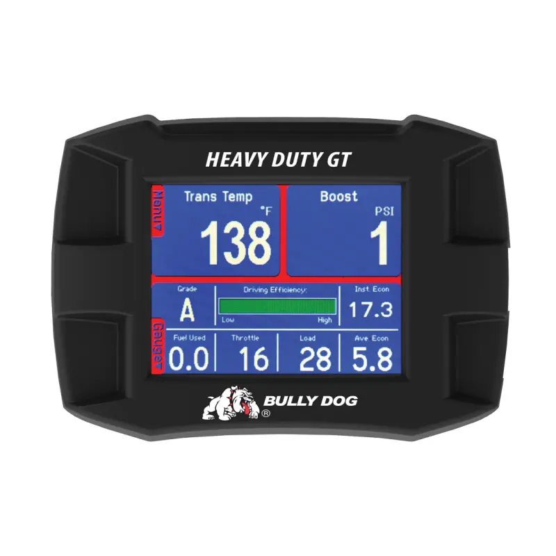 Bully Dog Big Rig Gt Gauge Tuner — Heavy-Duty Diesel Performance Monitor & Programmer 1