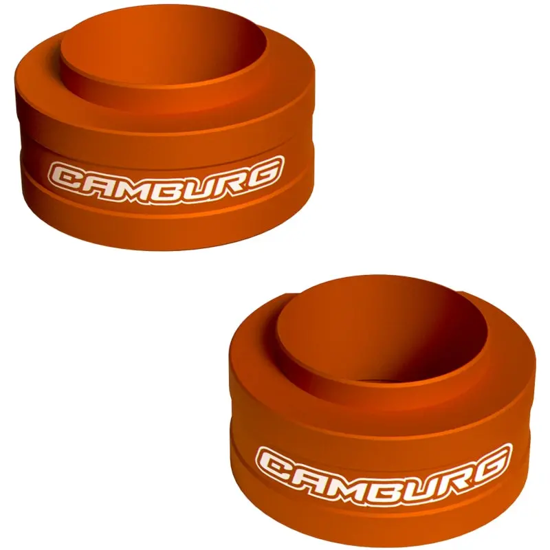 Camburg Front Spring Preload Spacer Kit For 2024+ Ford Ranger Raptor – 2.5" Lift, Fox Orange 1
