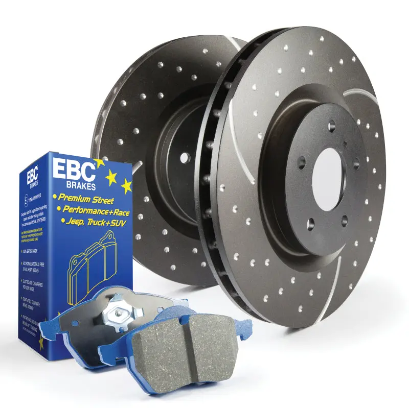Ebc Bluestuff Brake Pad & Gd Rotor Kit — S6 Performance Package 1