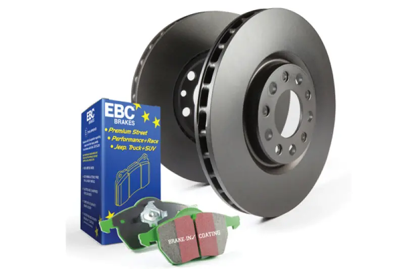 Ebc S11 Brake Upgrade Kit – Greenstuff Ceramic Pads & Rk Slotted Rotors 1