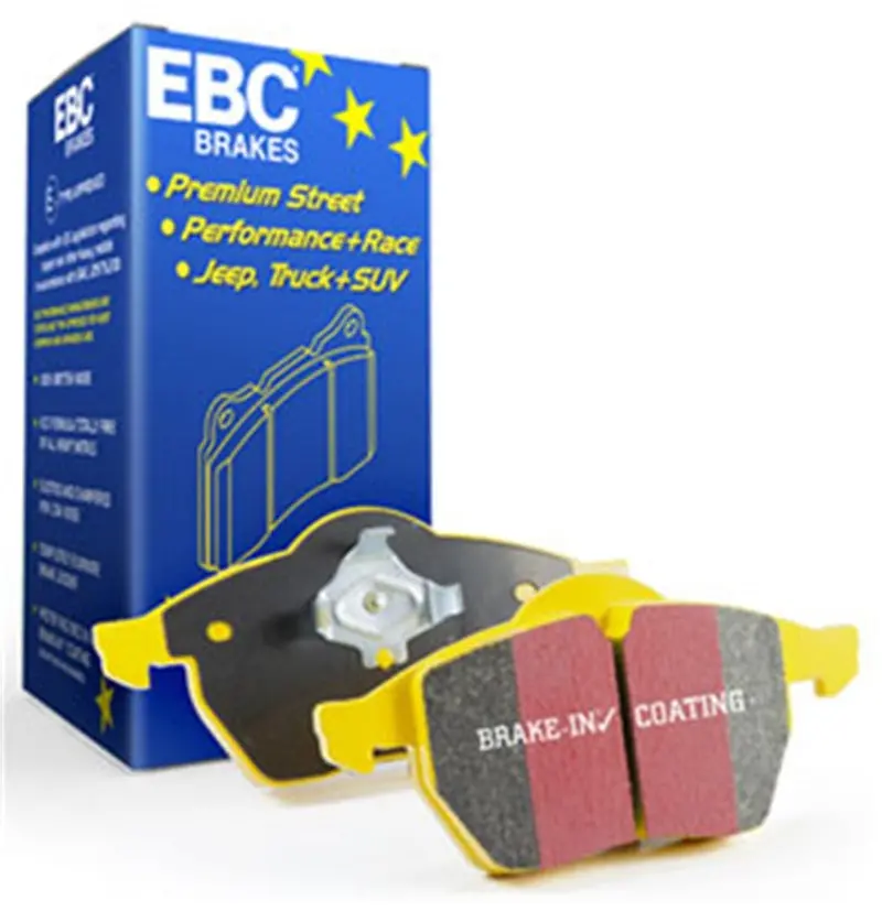 Ebc Yellowstuff Front Brake Pads — Performance Compound — Compatible With 2014+ Porsche Macan (Cast Iron Rotors Only) 1
