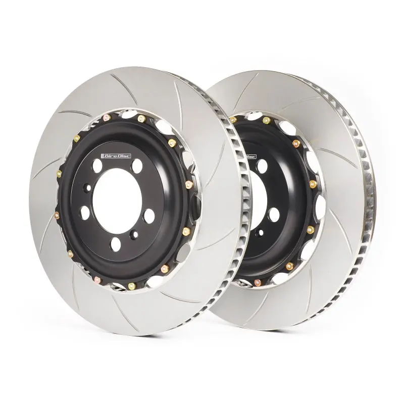 Girodisc 05-09 Ford Mustang Gt500/Boss 302/Gt (S197 W/Brembo) Slotted Rear Rotors 1
