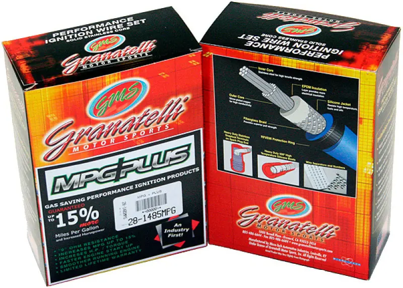 Granatelli Performance Ignition Wires For 1986–1989 Chevrolet Medium-Duty Trucks – 8-Cylinder 7.0L V8 1