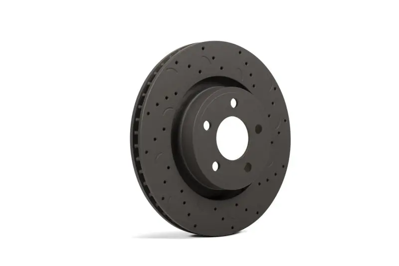 Hawk Talon Drilled & Slotted Rear Brake Rotors For 2003 Infiniti G35 (Standard Brake System) 1