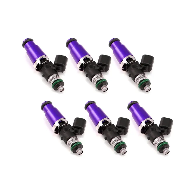 Injector Dynamics 1340Cc Fuel Injectors – 60Mm Length, 14Mm Purple Top, Lower O-Ring Included (6-Pack) 1