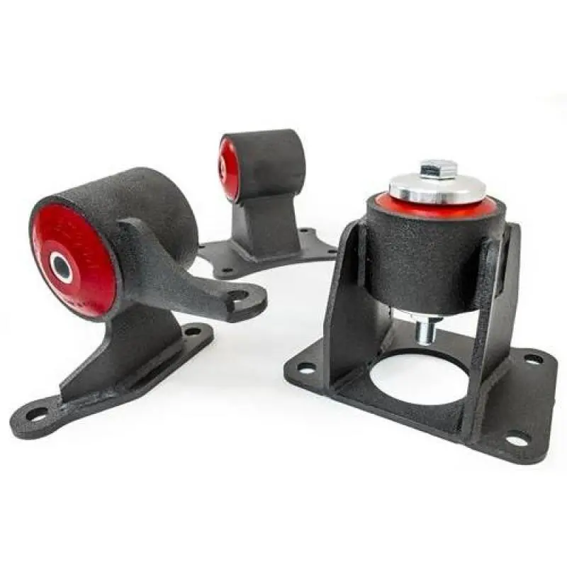 Innovative 2003 Acura Cl J-Series Black Steel Mounts 85A Bushings 1