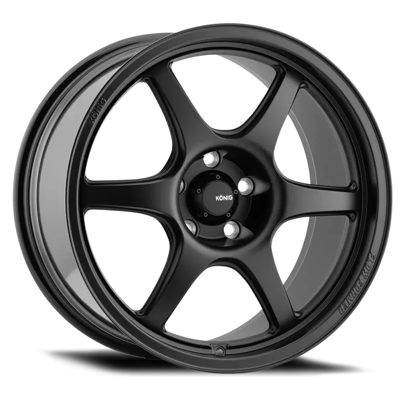 Konig Hexaform Matte Black Alloy Wheel – 17×8″, 5×112Mm, Et40 Offset 1