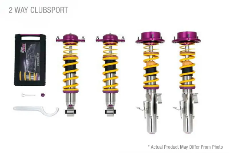 Kw Clubsport Coilover Kit With Top Mounts For Nissan 240Sx (S14) 1