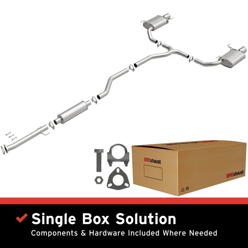 Magnaflow Bre Cat-Back Exhaust Kit For 2009–2014 Acura Tsx (2.4L) 1