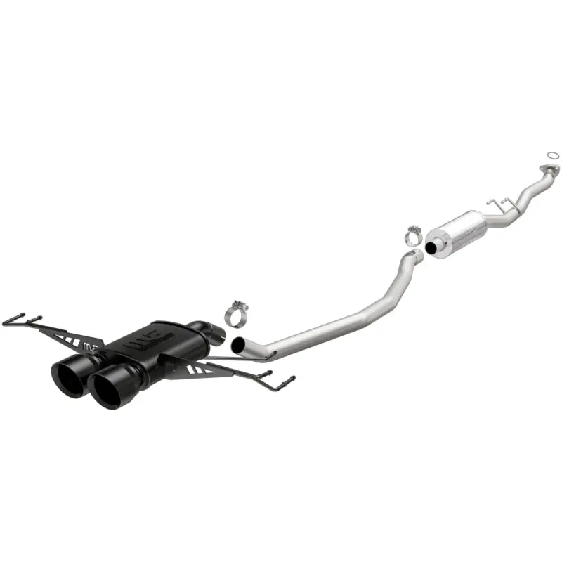 Magnaflow Street Series Cat-Back Exhaust – Black-Tipped, Fits 2017 Honda Civic (1.5L L4) 1
