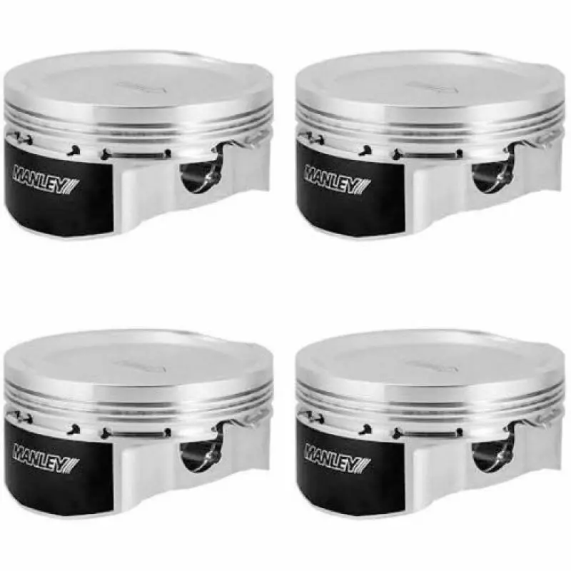 Manley Forged Pistons For Mitsubishi Eclipse 4G63T — 86Mm +1Mm Overbore, 8.5:1 Compression, W/ Rings 1