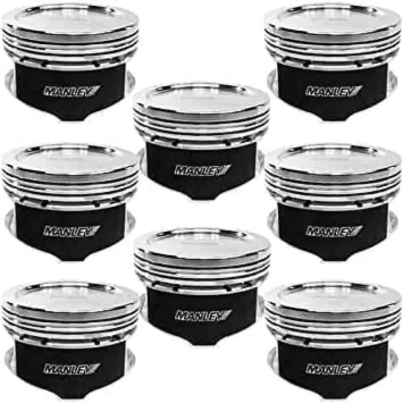 Manley Platinum Extreme Duty Pistons For 2018+ Ford 5.0L Coyote – Dohc, -6Cc Dish, 3.672" Bore, 10:1 Cr 1