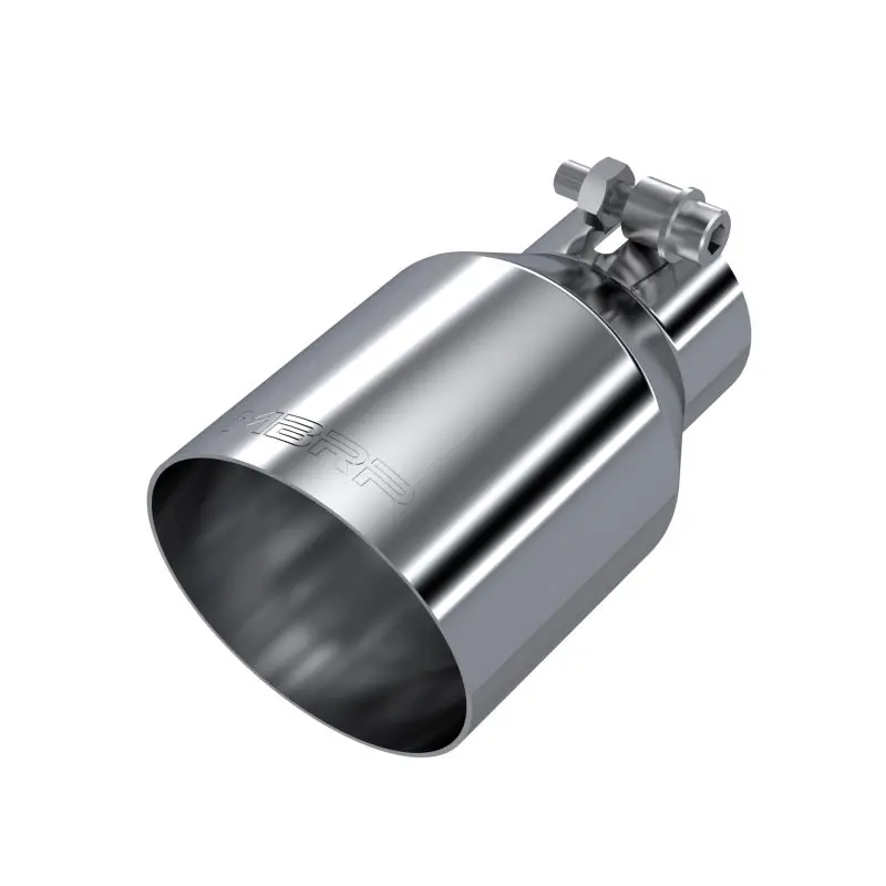 Mbrp Universal Stainless Steel Exhaust Tip — T304 Grade, 4" Od × 2.5" Inlet × 6.5" Length 1