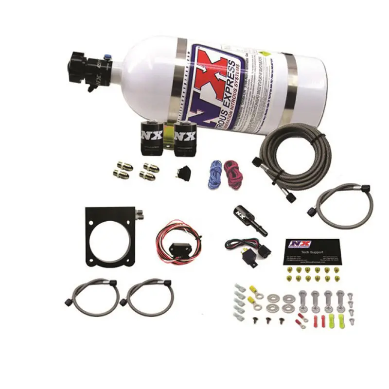 Nitrous Express Plate Nitrous System For Dodge 3.6L V6 – 50–200 Hp, Includes 10Lb Bottle 1