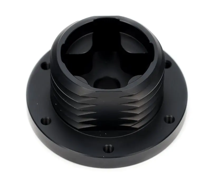 Nrg Short Hub Steering Wheel Adapter — Thrustmaster-Compatible — Matte Black 1