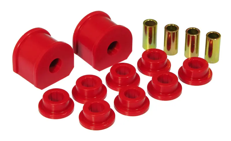 Prothane Polyurethane Bushing Kit – Red, 3/4" Id, For 1970–1998 Ford Truck Solid Axle & Eye-To-Eye End Links 1