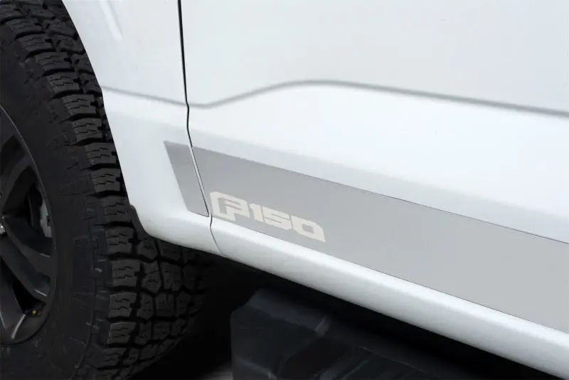 Putco Licensed Stainless Steel Rocker Panels For 2021 Ford F-150 Super Cab W/ 8-Foot Bed 1