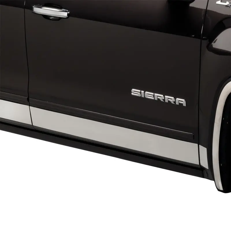 Putco Premium Stainless Steel Rocker Panel Trim Kit For 2014–2018 Gmc Sierra Crew Cab (6.5' Bed, 10-Piece) 1