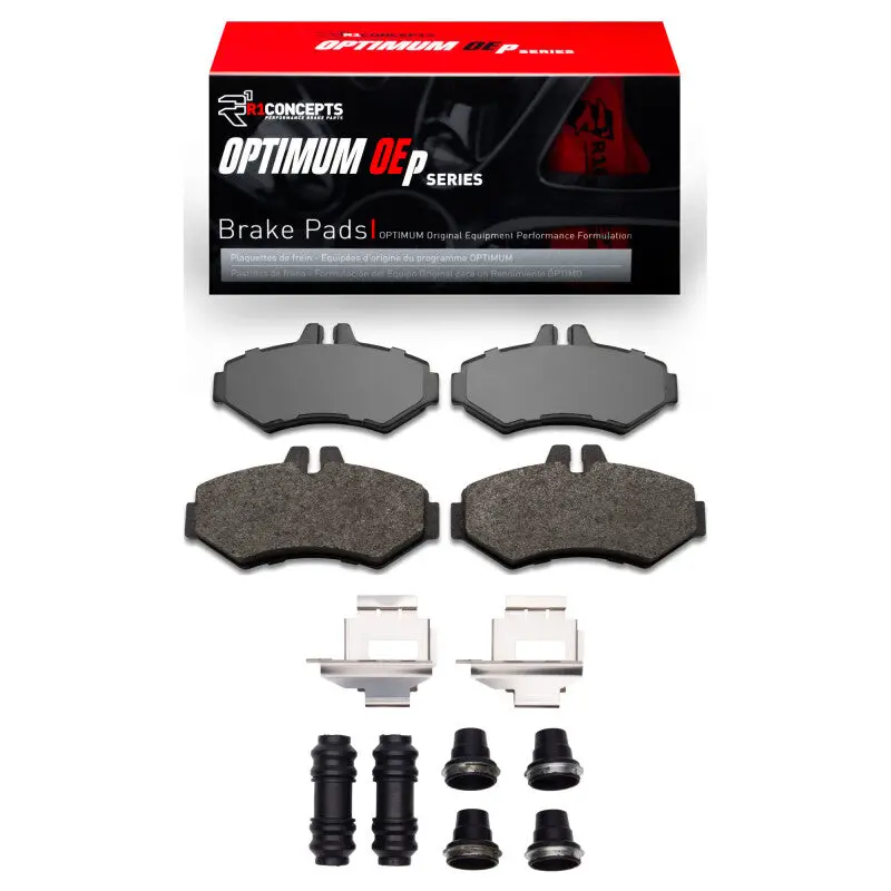 R1 02-18 Dodge Sprinter 3500 Rear Optimum Oe Pads & Hardware Kit 1