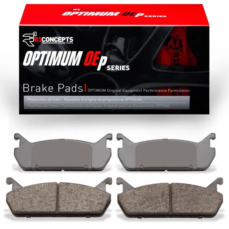 R1 Oe-Style Rear Brake Pads For 1990–1996 Ford Escort 1
