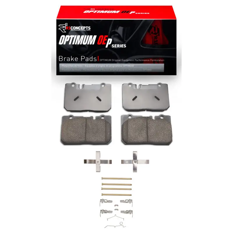 R1 Optimum Oe Front Brake Pad & Hardware Kit For 1995–2000 Lexus Ls400 1