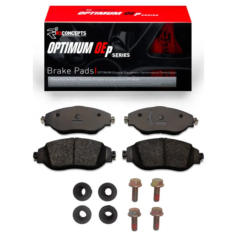 R1 Optimum Oe Front Brake Pad & Hardware Kit For 2018–2025 Audi Q3 1