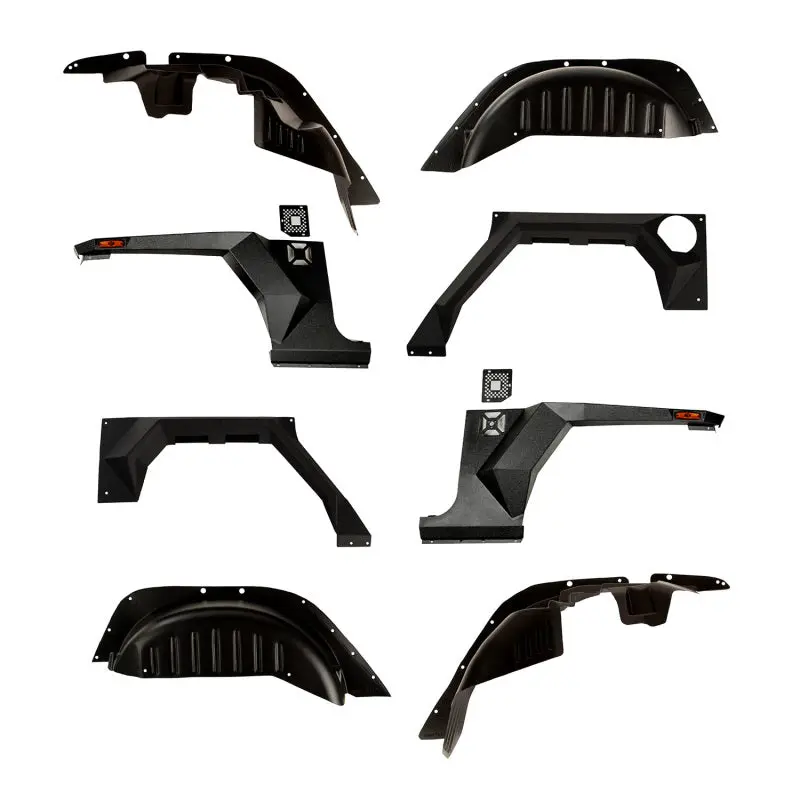 Rugged Ridge Xhd Armor Fender & Liner Kit – For 2007–2018 Jeep Wrangler Jk Unlimited (4-Door) 1