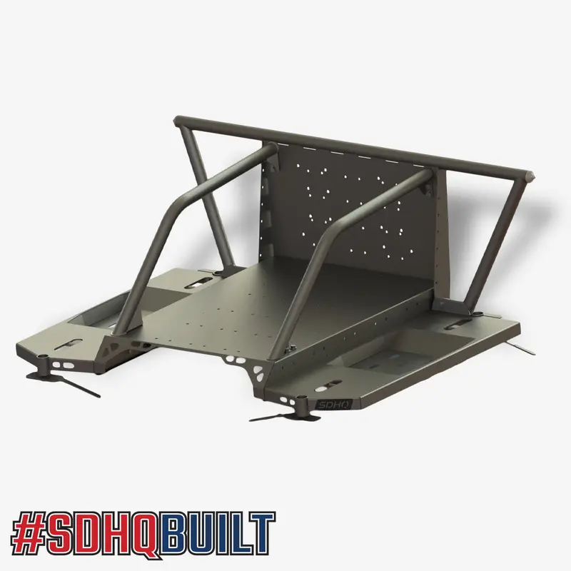 Sdhq Built-In Bed Chase Rack — Heavy-Duty Aluminum — Fits 2010–2018 Ram 1500 1
