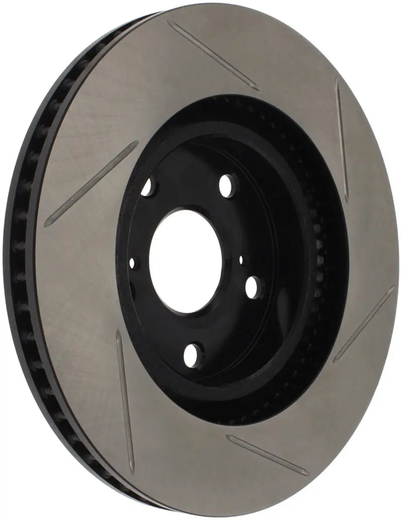 Stoptech Power Slot Slotted Rotor – Right Front, Compatible With Lexus, Pontiac & Toyota Models 1