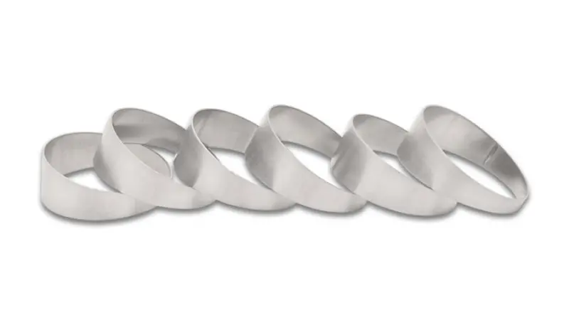 Vibrant Precision 2.25" Od T304 Stainless Steel Pie Cut Elbows – Pack Of 6 1