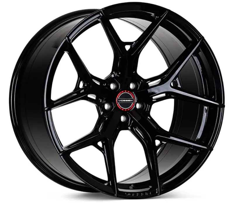 Vossen Hf-5 Gloss Black Forged Wheel – 21X9 Inches, 5X112 Bolt Pattern, Et32 Offset, 66.5Mm Center Bore 1