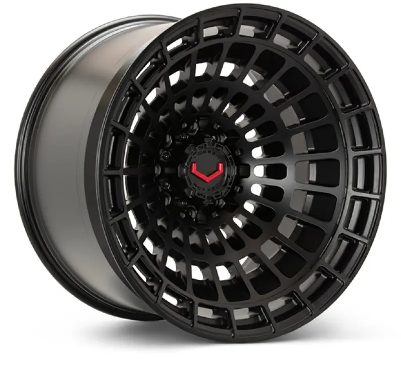 Vossen Lcx-04 20X10 - 6X135 - Et18 - Super Deep - 87.1 - Satin Black Wheel 1