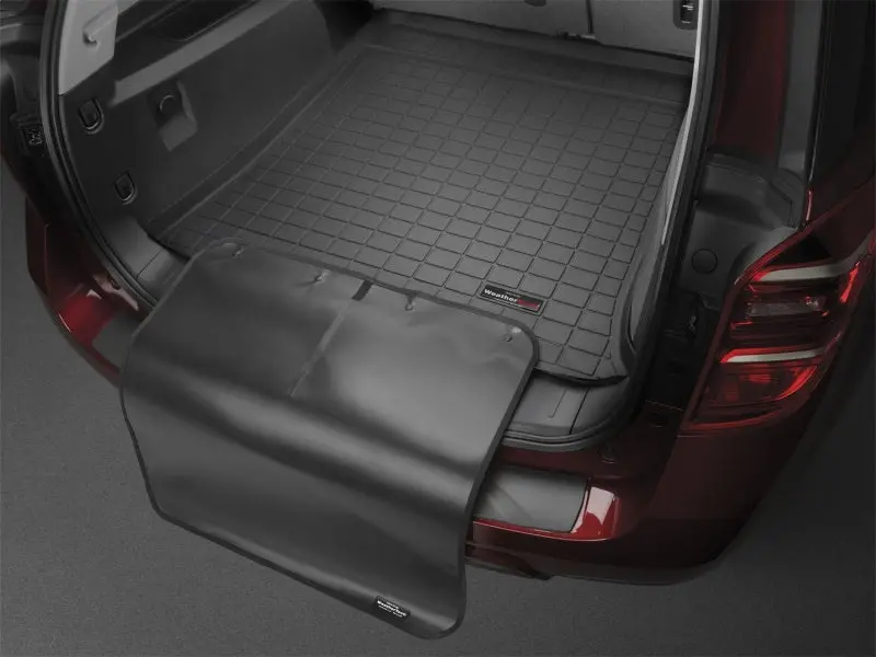 Weathertech Cargo Liner With Bumper Protector For 2017+ Honda Civic – Black, Custom-Molded Trunk Mat 1