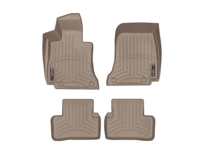 Weathertech Floorliner – Front Row Interior Mat – Tan 1