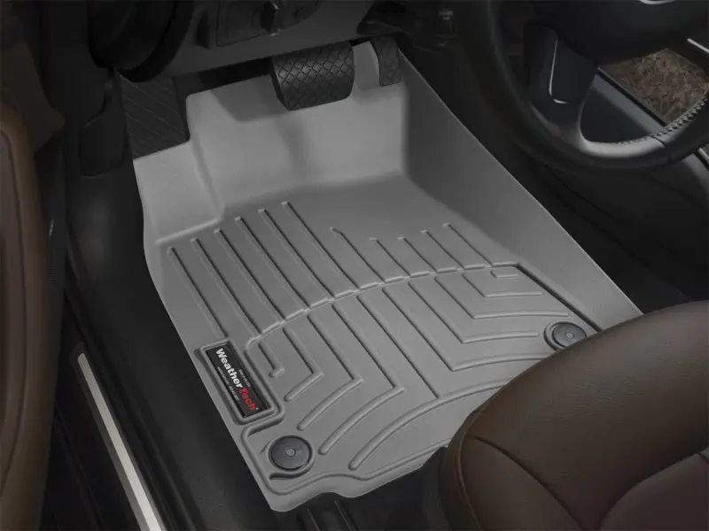 Weathertech Front Floor Liners For 2013–2015 Mercedes-Benz Glk-Class – Custom-Fit, Grey 1
