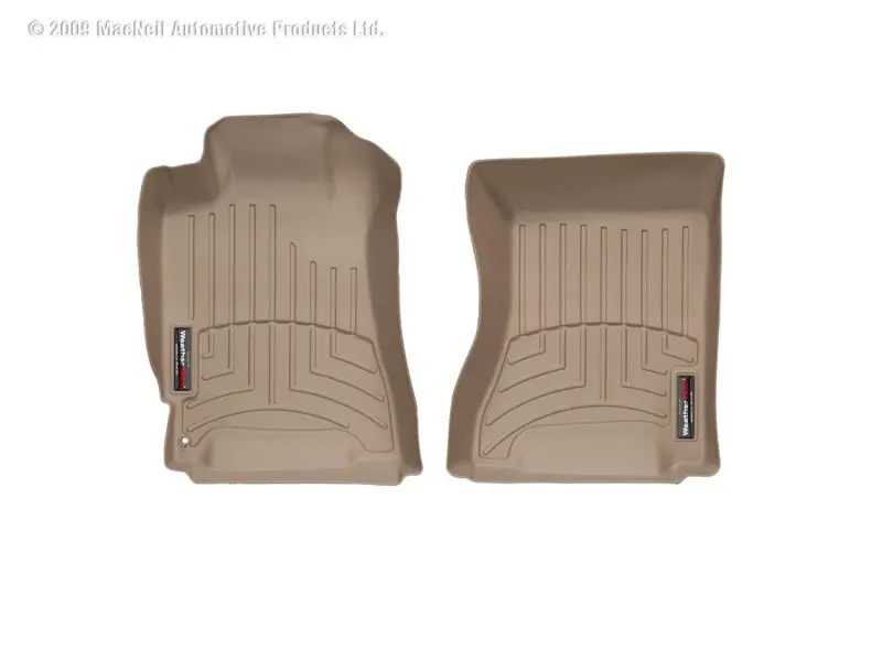 Weathertech Front Floorliner For 2003–2008 Subaru Forester – Custom-Fit Tan Interior Mat 1