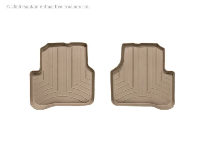 Weathertech Rear Floorliner For 2006–2008 Volkswagen Passat – Tan 1