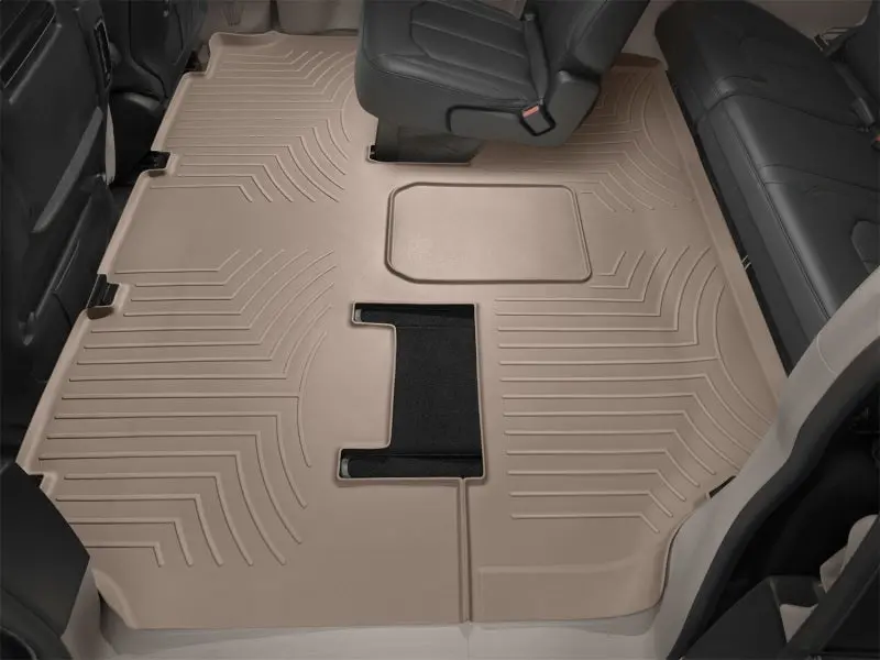 Weathertech Rear Floorliner For 2015+ Kia Sedona (7-Passenger Models) – Tan 1
