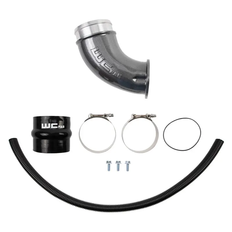 Wehrli High-Flow Intake Horn For 2001–2004 Duramax Lb7 – 4" Diameter, Candy Red Finish 1