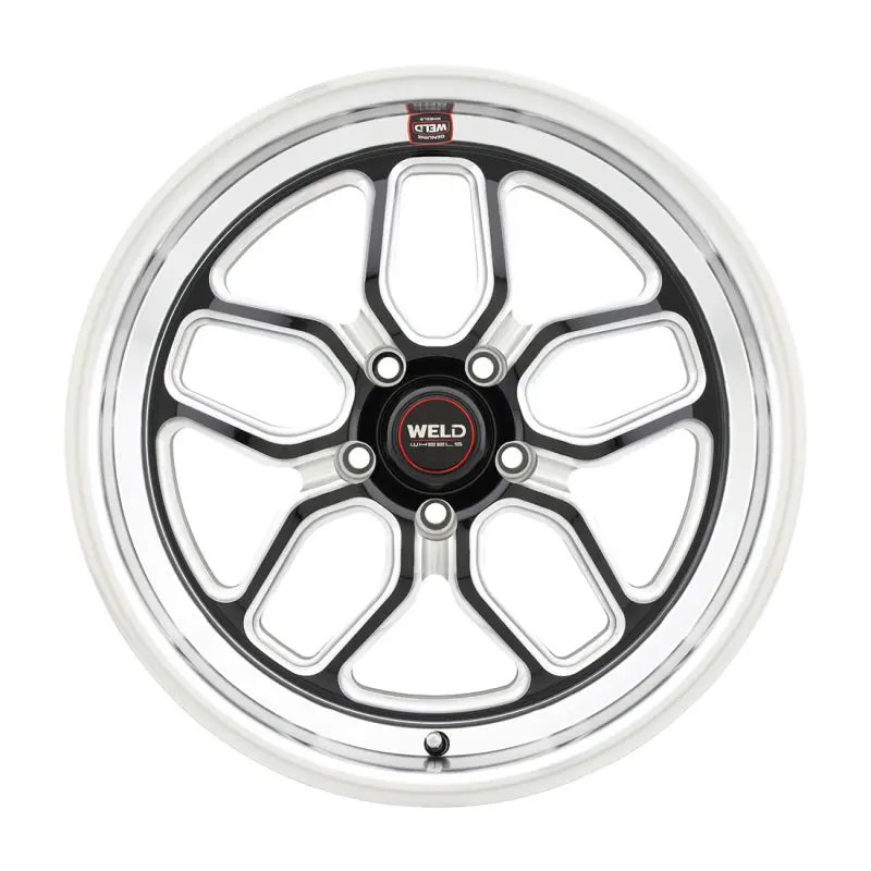 Weld S107 Forged Alloy Wheel – 18X10.5", 5X120.65Mm, +64Mm Offset, Gloss Black, 70.3Mm Centerbore 1
