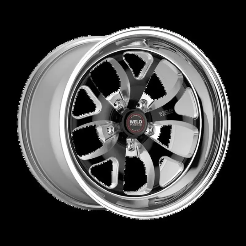 Weld S76 18X8 / 5X115 Bp / 5.1In. Bs Black Wheel (3.18 Id High Pad) 2