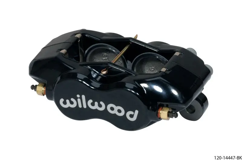 Wilwood Caliper-Forged Dynalitei W/Dust Seal-Black 1.75In Pistons .81In Disc 1
