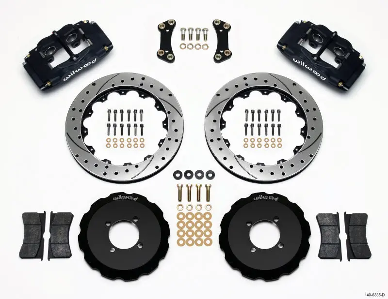Wilwood Drilled Front Hat Brake Kit – 13" Rotors, 2003–2005 Scion Xa/Xb 1